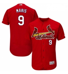 Mens Majestic St Louis Cardinals 9 Roger Maris Red Alternate Flex Base Authentic Collection MLB Jersey Mens Majestic St Louis Cardinals 9 Roger Maris Red Alternate Flex Base Authentic Collection MLB Jersey