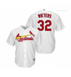 Mens St Louis Cardinals 32 Matt Wieters Replica White Home Cool Base Baseball Jersey Mens St Louis Cardinals 32 Matt Wieters Replica White Home Cool Base Baseball Jersey