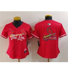 Women St Louis Cardinals Team Big Logo Red 2024 City Connect Limited Stitched Baseball Jersey 2 Women St Louis Cardinals Team Big Logo Red 2024 City Connect Limited Stitched Baseball Jersey 2