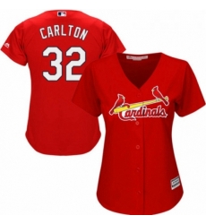 Womens Majestic St Louis Cardinals 32 Steve Carlton Replica Red Alternate Cool Base MLB Jersey Womens Majestic St Louis Cardinals 32 Steve Carlton Replica Red Alternate Cool Base MLB Jersey