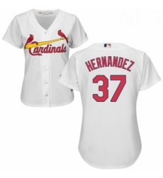 Womens Majestic St Louis Cardinals 37 Keith Hernandez Replica White Home Cool Base MLB Jersey Womens Majestic St Louis Cardinals 37 Keith Hernandez Replica White Home Cool Base MLB Jersey