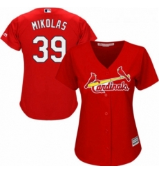 Womens Majestic St Louis Cardinals 39 Miles Mikolas Authentic Red Alternate Cool Base MLB Jersey Womens Majestic St Louis Cardinals 39 Miles Mikolas Authentic Red Alternate Cool Base MLB Jersey