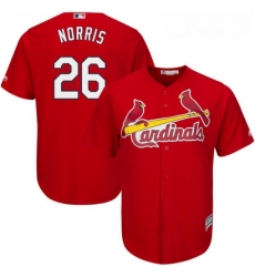 Youth Majestic St Louis Cardinals 26 Bud Norris Replica Red Alternate Cool Base MLB Jersey Youth Majestic St Louis Cardinals 26 Bud Norris Replica Red Alternate Cool Base MLB Jersey