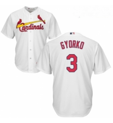 Youth Majestic St Louis Cardinals 3 Jedd Gyorko Replica White Home Cool Base MLB Jersey Youth Majestic St Louis Cardinals 3 Jedd Gyorko Replica White Home Cool Base MLB Jersey