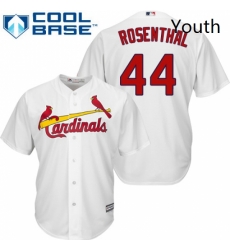 Youth Majestic St Louis Cardinals 44 Trevor Rosenthal Authentic White Home Cool Base MLB Jersey Youth Majestic St Louis Cardinals 44 Trevor Rosenthal Authentic White Home Cool Base MLB Jersey