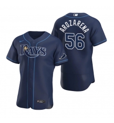 Men Tampa Bay Rays 56 Randy Arozarena Men Nike Navy Alternate 2020 Flex Base Team MLB Jersey Men Tampa Bay Rays 56 Randy Arozarena Men Nike Navy Alternate 2020 Flex Base Team MLB Jersey