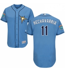 Mens Majestic Tampa Bay Rays 11 Adeiny Hechavarria Light Blue Flexbase Authentic Collection MLB Jersey Mens Majestic Tampa Bay Rays 11 Adeiny Hechavarria Light Blue Flexbase Authentic Collection MLB Jersey