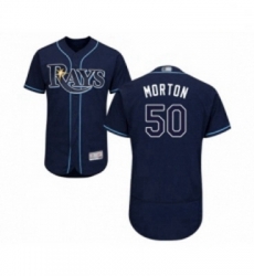 Mens Tampa Bay Rays 50 Charlie Morton Navy Blue Alternate Flex Base Authentic Collection Baseball Jersey Mens Tampa Bay Rays 50 Charlie Morton Navy Blue Alternate Flex Base Authentic Collection Baseball Jersey