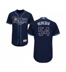 Mens Tampa Bay Rays 54 Guillermo Heredia Navy Blue Alternate Flex Base Authentic Collection Baseball Jersey Mens Tampa Bay Rays 54 Guillermo Heredia Navy Blue Alternate Flex Base Authentic Collection Baseball Jersey