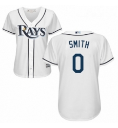 Womens Majestic Tampa Bay Rays 0 Mallex Smith Authentic White Home Cool Base MLB Jersey Womens Majestic Tampa Bay Rays 0 Mallex Smith Authentic White Home Cool Base MLB Jersey