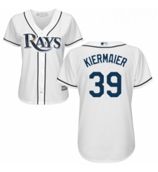 Womens Majestic Tampa Bay Rays 39 Kevin Kiermaier Replica White Home Cool Base MLB Jersey Womens Majestic Tampa Bay Rays 39 Kevin Kiermaier Replica White Home Cool Base MLB Jersey