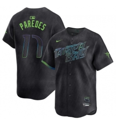 Youth Tampa Bay Rays 17 Isaac Paredes Charcoal 2024 City Connect Limited Stitched Baseball Jersey Youth Tampa Bay Rays 17 Isaac Paredes Charcoal 2024 City Connect Limited Stitched Baseball Jersey
