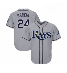 Youth Tampa Bay Rays 24 Avisail Garcia Replica Grey Road Cool Base Baseball Jersey Youth Tampa Bay Rays 24 Avisail Garcia Replica Grey Road Cool Base Baseball Jersey