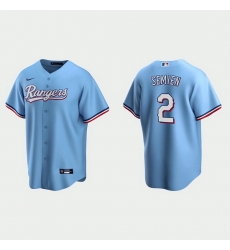 Men Texas Rangers 2 Marcus Semien Light Blue Cool Base Stitched Baseball jersey Men Texas Rangers 2 Marcus Semien Light Blue Cool Base Stitched Baseball jersey