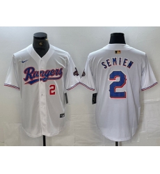 Men Texas Rangers 2 Marcus Semien White Gold Cool Base Stitched Baseball Jersey 6 Men Texas Rangers 2 Marcus Semien White Gold Cool Base Stitched Baseball Jersey 6