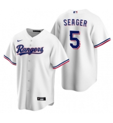 Men Texas Rangers 5 Corey Seager White Cool Base Stitched Baseball Jersey Men Texas Rangers 5 Corey Seager White Cool Base Stitched Baseball Jersey