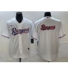 Men Texas Rangers White Team Big Logo Cool Base Stitched Baseball Jersey Men Texas Rangers White Team Big Logo Cool Base Stitched Baseball Jersey