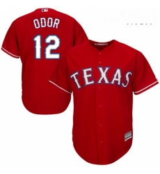Mens Majestic Texas Rangers 12 Rougned Odor Replica Red Alternate Cool Base MLB Jersey Mens Majestic Texas Rangers 12 Rougned Odor Replica Red Alternate Cool Base MLB Jersey