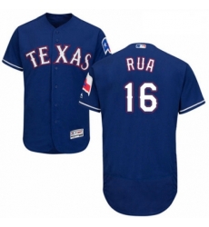 Mens Majestic Texas Rangers 16 Ryan Rua Royal Blue Alternate Flex Base Authentic Collection MLB Jersey Mens Majestic Texas Rangers 16 Ryan Rua Royal Blue Alternate Flex Base Authentic Collection MLB Jersey
