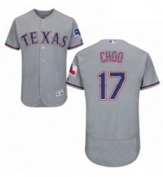Mens Majestic Texas Rangers 17 Shin Soo Choo Grey Road Flex Base Authentic Collection MLB Jersey Mens Majestic Texas Rangers 17 Shin Soo Choo Grey Road Flex Base Authentic Collection MLB Jersey