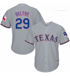 Mens Majestic Texas Rangers 29 Adrian Beltre Replica Grey Road Cool Base MLB Jersey Mens Majestic Texas Rangers 29 Adrian Beltre Replica Grey Road Cool Base MLB Jersey