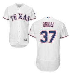 Mens Majestic Texas Rangers 37 Jason Grilli White Flexbase Authentic Collection MLB Jersey Mens Majestic Texas Rangers 37 Jason Grilli White Flexbase Authentic Collection MLB Jersey