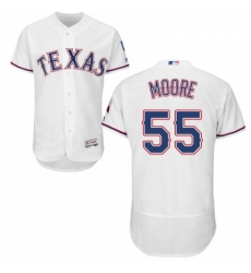 Mens Majestic Texas Rangers 55 Matt Moore White Home Flex Base Authentic Collection MLB Jersey Mens Majestic Texas Rangers 55 Matt Moore White Home Flex Base Authentic Collection MLB Jersey