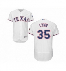Mens Texas Rangers 35 Lance Lynn White Home Flex Base Authentic Collection Baseball Jersey Mens Texas Rangers 35 Lance Lynn White Home Flex Base Authentic Collection Baseball Jersey
