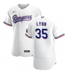 Texas Rangers 35 Lance Lynn Men Nike White Home 2020 Authentic Player MLB Jersey Texas Rangers 35 Lance Lynn Men Nike White Home 2020 Authentic Player MLB Jersey