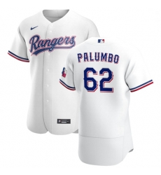 Texas Rangers 62 Joe Palumbo Men Nike White Home 2020 Authentic Player MLB Jersey Texas Rangers 62 Joe Palumbo Men Nike White Home 2020 Authentic Player MLB Jersey