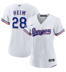 Women Texas Rangers 28 Jonah Heim White 2023 World Series Champions Stitched Baseball Jersey 28Run Small 29 Women Texas Rangers 28 Jonah Heim White 2023 World Series Champions Stitched Baseball Jersey 28Run Small 29
