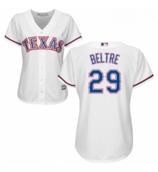 Womens Majestic Texas Rangers 29 Adrian Beltre Replica White Home Cool Base MLB Jersey Womens Majestic Texas Rangers 29 Adrian Beltre Replica White Home Cool Base MLB Jersey