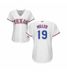 Womens Texas Rangers 19 Shelby Miller Replica White Home Cool Base Baseball Jersey Womens Texas Rangers 19 Shelby Miller Replica White Home Cool Base Baseball Jersey