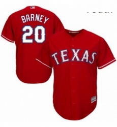 Youth Majestic Texas Rangers 20 Darwin Barney Replica Red Alternate Cool Base MLB Jersey Youth Majestic Texas Rangers 20 Darwin Barney Replica Red Alternate Cool Base MLB Jersey