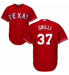 Youth Majestic Texas Rangers 37 Jason Grilli Replica Red Alternate Cool Base MLB Jersey Youth Majestic Texas Rangers 37 Jason Grilli Replica Red Alternate Cool Base MLB Jersey