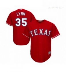 Youth Texas Rangers 35 Lance Lynn Replica Red Alternate Cool Base Baseball Jersey Youth Texas Rangers 35 Lance Lynn Replica Red Alternate Cool Base Baseball Jersey
