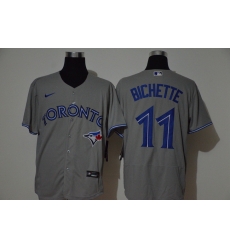 Blue Jays 11 Bo Bichette Gray 2020 Nike Flexbase Jersey Blue Jays 11 Bo Bichette Gray 2020 Nike Flexbase Jersey