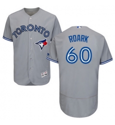 Blue Jays 60 Tanner Roark Grey Flexbase Authentic Collection Stitched MLB Jersey Blue Jays 60 Tanner Roark Grey Flexbase Authentic Collection Stitched MLB Jersey