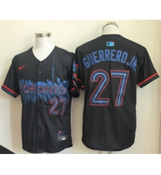 Men Toronto Blue Jays 27 Vladimir Guerrero Jr Navy 2024 City Connect Limited Stitched Baseball Jersey Men Toronto Blue Jays 27 Vladimir Guerrero Jr Navy 2024 City Connect Limited Stitched Baseball Jersey