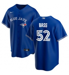 Men Toronto Blue Jays 52 Anthony Bass Royal Cool Base Stitched Jersey Men Toronto Blue Jays 52 Anthony Bass Royal Cool Base Stitched Jersey