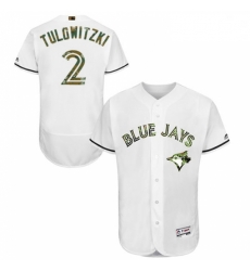 Mens Majestic Toronto Blue Jays 2 Troy Tulowitzki Authentic White 2016 Memorial Day Fashion Flex Base Jerseys Mens Majestic Toronto Blue Jays 2 Troy Tulowitzki Authentic White 2016 Memorial Day Fashion Flex Base Jerseys