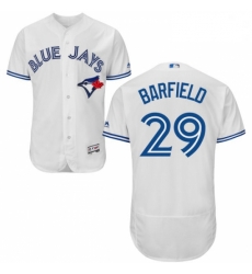 Mens Majestic Toronto Blue Jays 29 Jesse Barfield White Flexbase Authentic Collection MLB Jersey Mens Majestic Toronto Blue Jays 29 Jesse Barfield White Flexbase Authentic Collection MLB Jersey