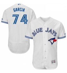Mens Majestic Toronto Blue Jays 74 Jaime Garcia White Home Flex Base Authentic Collection MLB Jersey Mens Majestic Toronto Blue Jays 74 Jaime Garcia White Home Flex Base Authentic Collection MLB Jersey