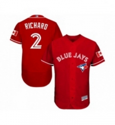 Mens Toronto Blue Jays 2 Clayton Richard Scarlet Alternate Flex Base Authentic Collection MLB Jersey Mens Toronto Blue Jays 2 Clayton Richard Scarlet Alternate Flex Base Authentic Collection MLB Jersey