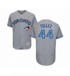 Mens Toronto Blue Jays 44 Rowdy Tellez Grey Road Flex Base Authentic Collection Baseball Jersey Mens Toronto Blue Jays 44 Rowdy Tellez Grey Road Flex Base Authentic Collection Baseball Jersey