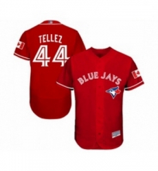 Mens Toronto Blue Jays 44 Rowdy Tellez Scarlet Alternate Flex Base Authentic Collection MLB Jersey Mens Toronto Blue Jays 44 Rowdy Tellez Scarlet Alternate Flex Base Authentic Collection MLB Jersey