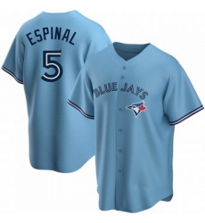 Men's Toronto Blue Jays #5 Santiago Espinal Blue Alternate Jersey Men's Toronto Blue Jays #5 Santiago Espinal Blue Alternate Jersey