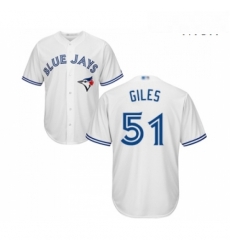 Mens Toronto Blue Jays 51 Ken Giles Replica White Home Baseball Jersey Mens Toronto Blue Jays 51 Ken Giles Replica White Home Baseball Jersey