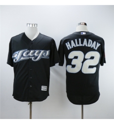 Men's Toronto Blue Jays Jerseys #32 Roy Halladay Jerseys Black 2008 Men's Toronto Blue Jays Jerseys #32 Roy Halladay Jerseys Black 2008