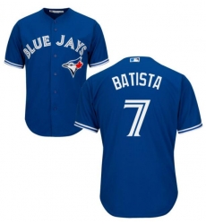 Men's Toronto Blue Jays Tony Batista #7 Majestic Royal Cool Base Stitched Jersey Men's Toronto Blue Jays Tony Batista #7 Majestic Royal Cool Base Stitched Jersey